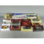 A quantity of boxed diecast model motor vehicles to include Corgi, Oxford Diecast, Model Box,