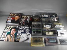 James Bond 007 - A collection of fifteen diecast model vehicles from the James Bond Car Collection