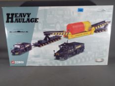 Corgi - mint and boxed Corgi Heavy Haulage set Wynns Transport Scammell Contractor with Nicholas