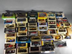 Corgi, Lledo, Matchbox, Dinky - In excess of 30 boxed diecast model cars.
