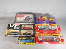 A mixed lot of diecast model vehicles to include Corgi Vintage Glory of Steam # 80109,