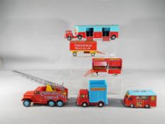 Corgi 'Chipperfields Circus' - A group of six unboxed Corgi diecast vehicles from the