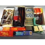 Hornby Dublo and Hornby Triang - a quantity of OO gauge scenics, signals, cables, .