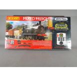 Hornby Harry Mixed Freight OO gauge Electric Train Set with Digital Control System,
