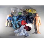 Palitoy Action Man - An unboxed and nude vintage Palitoy Action Man with painted brown hair and