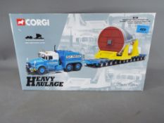 Corgi - Corgi Heavy Haulage set Econo Freight Transport Limited, boxed and in mint condition.