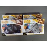 Revell Star Wars Build & Play model kits including Imperial Patrol Speeder #06768 and 3 x