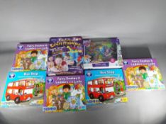 Orchard Toys - a mixed lot to include five Orchard Toys board games (Bus Stop and Fairy