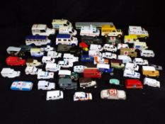 Corgi, Matchbox, Majorette, Lledo and others - In excess of 50 diecast and plastic model,