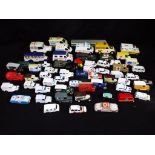 Corgi, Matchbox, Majorette, Lledo and others - In excess of 50 diecast and plastic model,