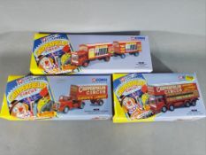 Corgi - Three boxed diecast model vehicles from the 'Chipperfields' range. Lot includes.
