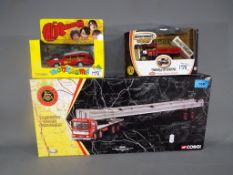 Corgi, Matchbox - Three boxed diecast model vehicles.