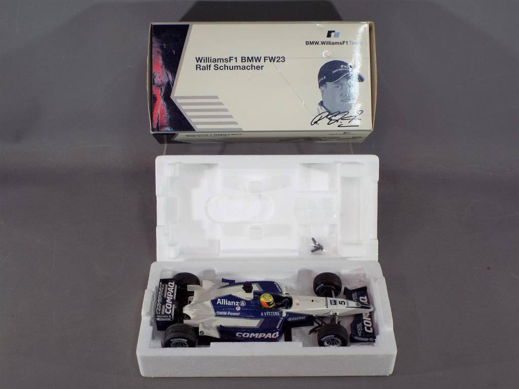 Minichamps - A boxed 1:18 scale Minichamps Williams F1 BMW FW23 - Ralph Schumacher. - Image 2 of 2