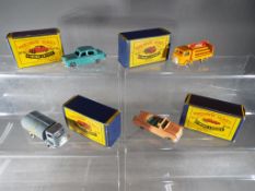 Matchbox Series Moko Lesney - four early period diecast models No 36, 37, 38, 39,