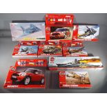 Airfix model kits - a selection of various Airfix model kits to include 1/32 scale Mini Couper S,