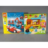 Lego factory sealed kits - Duplo My Town by Lego bricks kit #10839 and Lego 6-99 Designer Set
