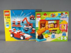 Lego factory sealed kits - Duplo My Town by Lego bricks kit #10839 and Lego 6-99 Designer Set