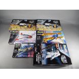 Revell - a mixed lot of various levels Revell model kits to include Apollo Astronaut on the Moon