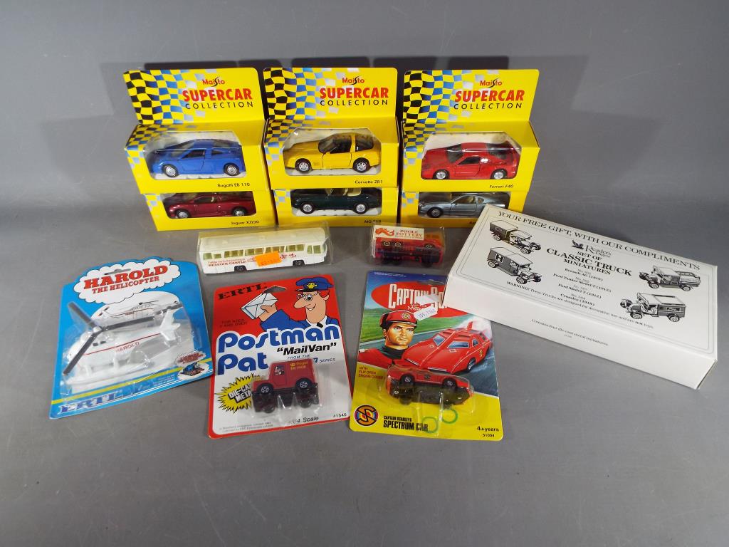 Maisto and similar - a small collection of diecast models by Maisto ERTL and similar to include