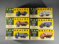 Corgi Lledo Vanguards - 6 boxed diecast commercial vehicles by Vanguards.