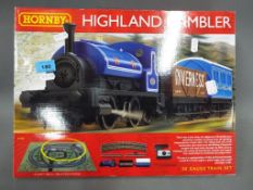 Hornby Highland Rambler OO gauge train set,