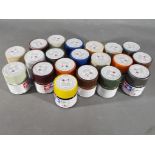 Tamiya- twenty Tamiya Color 10ml jars of acrylic paint - a mix of various colours.