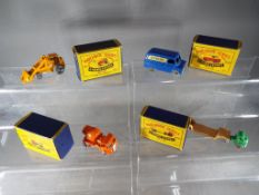 Matchbox Series Moko Lesney - four early period diecast models No 24, 25, 26, 27,