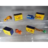 Matchbox Series Moko Lesney - four early period diecast models No 24, 25, 26, 27,