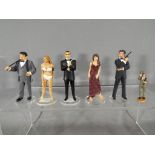 James Bond / Corgi - Five unboxed hand painted, Corgi Icon,