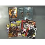 Warhammer, Marvel - A collection of eleven Graphic Novels and Warhammer Codex guides. Items.