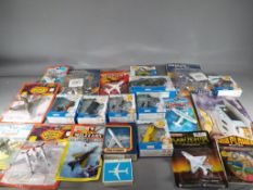 A quantity of diecast model aeroplanes to include Skybusters, Flight Scenes, Majorette Airport,
