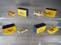 Matchbox Series Moko Lesney - four early period diecast models No 28, 29, 30, 31,