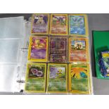 Pokémon - Two binders containing a large quantity of Pokémon trading cards and a small quantity of