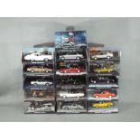 James Bond 007 - Sixteen diecast model vehicles from the James Bond Car Collection to include Ford