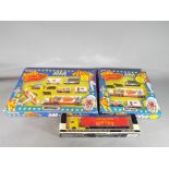 Matchbox - Two boxed Matchbox Circus Circus sets comprising # MC803 and # MC804 and a boxed 1:76