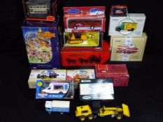 Matchbox, Corgi, Lledo and Others - 15 predominately boxed diecast model vehicles in various scales.