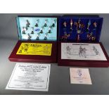 Britains - two mint and boxed sets of Britains soldiers comprising The Bahamas Police Band limited