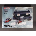 Corgi Heavy Haulage - A boxed Corgi Limited Edition Heavy Haulage Set 31014 Sunter Brothers Guy