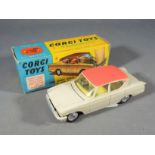 Corgi - A Corgi Toys # 234, Ford Consul Classic, cream body with pink roof,