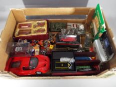 Maisto, Corgi, Lledo and others - A group of diecast model vehicles, static models,