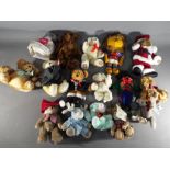 Bears - a quantity of bears to include Merrythought limited edition,