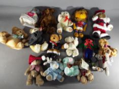 Bears - a quantity of bears to include Merrythought limited edition,