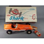 Remco - A boxed Remco Shark Battery Driven U-Control Racing Car.