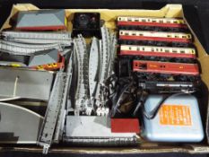 Hornby Triang - a quantity of OO gauge model railway items to include locomotive and tender,
