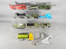 Dinky - a quantity of Dinky Military vehicles to include Dinky #290, Dinky Phantom F4K,