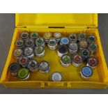 Humbrol - 30 tins of Enamel paint for model makers,