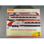 Hornby - an OO gauge boxed set, DCC ready, Virgin Trains Pendolino comprising kitchen first car,
