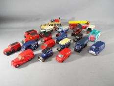 Bburago / Burago, Corgi, Matchbox - In excess of twenty unboxed models by Matchbox, Corgi,