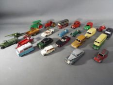 Dinky Toys - A collection of 23 unboxed diecast model vehicles.