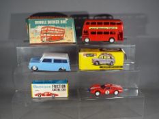 Telsalda, Maks Benkson - A collection of three vintage plastic friction driven vehicles.